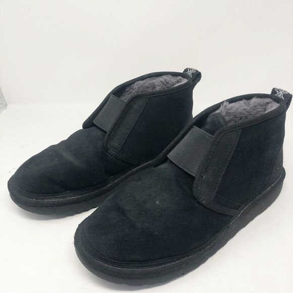 UGG AUSTRALIA | Men’s Neumel Flex Black Ankle High Pull On Boots Size 11 - Picture 4 of 14